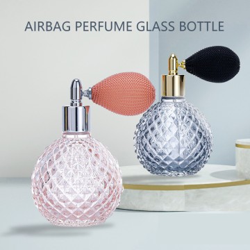Fragrance glass bottle with air cushion
