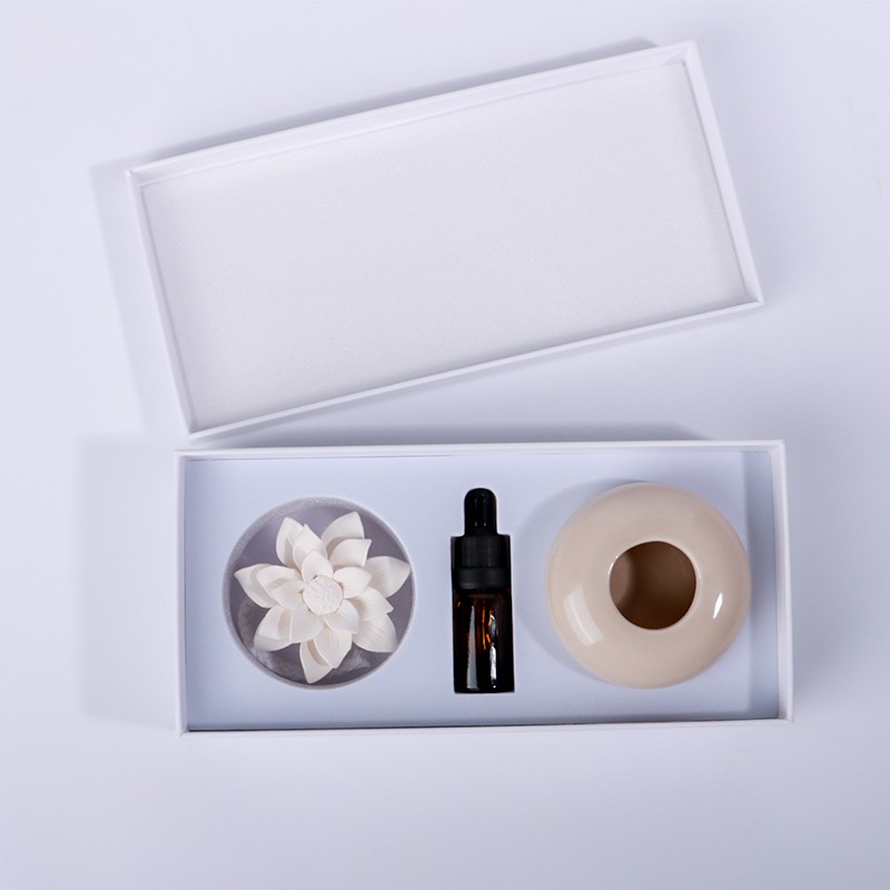 Diffuser Aroma ceramic flower Perfume Essential Oil Stone