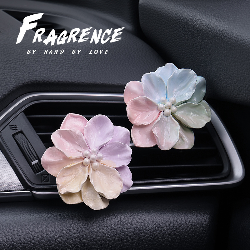 Car Aromatherapy ceramic air Conditioning Outlet Decoration Diffuser Stone (2).jpg