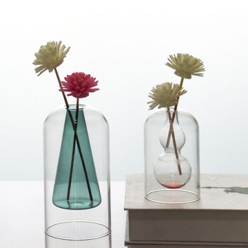 Glass Bottles Recycled Handmade Different Shapes F...