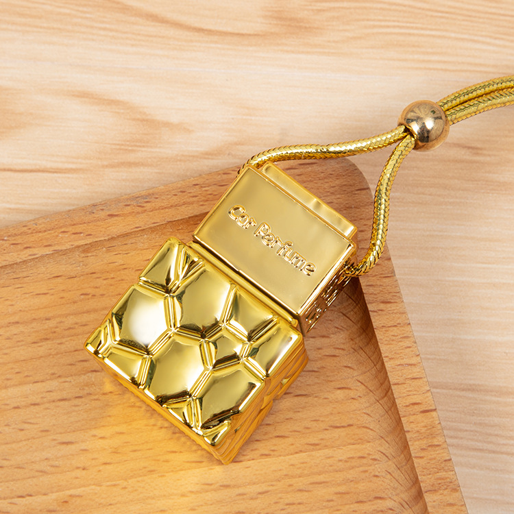 electroplated gold bottle 8-10ML perfume essential oil square empty bottle (5).jpg