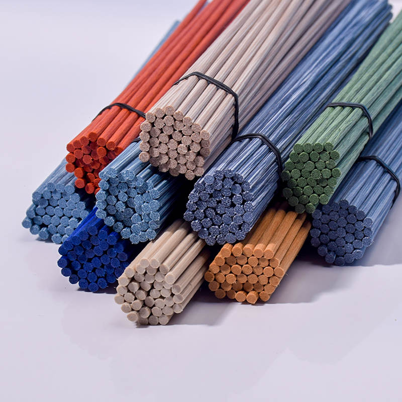 Home Perfume Fragrance Colorful Fiber sticks Reed Diffuser Sticks (5).jpg