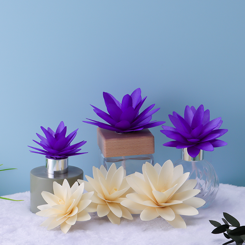 wood  flower custom color size home decoration diffuser flower (5).jpg