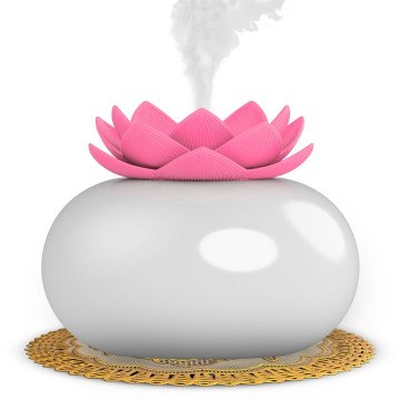 Ceramic Lotus Gift Gifted Aromatherapy Essential Oil Humidifier