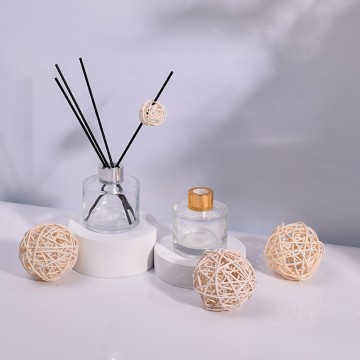 Round Rattan Ball For Diffuser Stick Rattan Ball Christmas Decoration