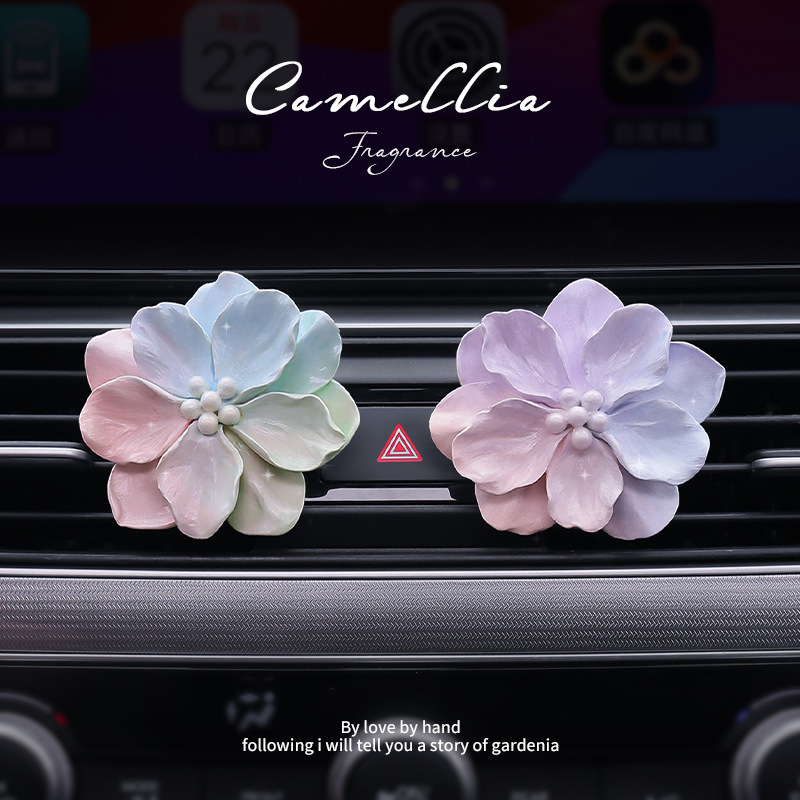 Car Aromatherapy ceramic air Conditioning Outlet Decoration Diffuser Stone (3).jpg