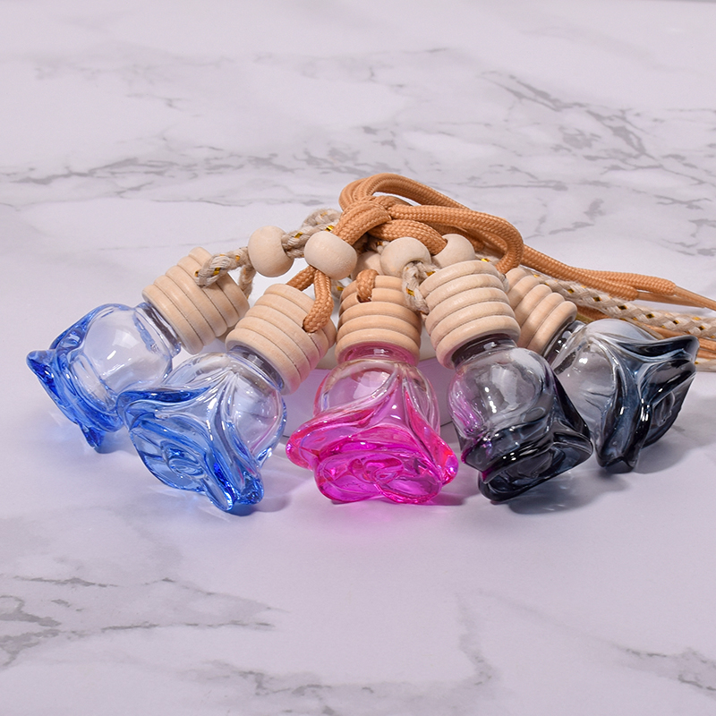 Car perfume bottle Creative in-car aromatherapy bottle pendant Car decorative (1).jpg