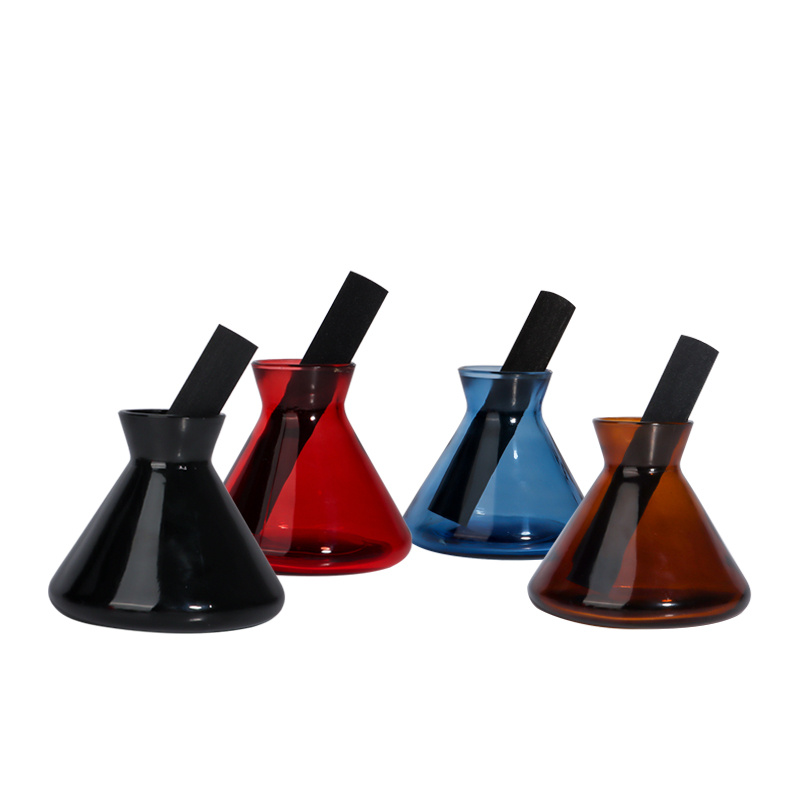 Trumpet perfume bottle glass empty bottle home decoration (6).jpg