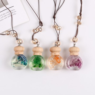 Car Decorations Flowers air Freshener Car Perfume Oil