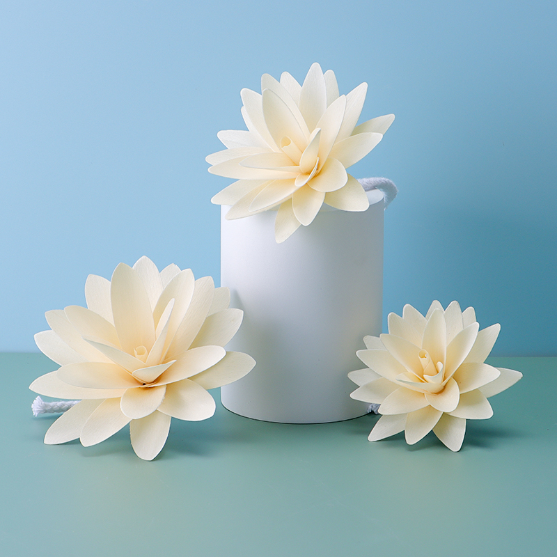 wood  flower custom color size home decoration diffuser flower (1).jpg