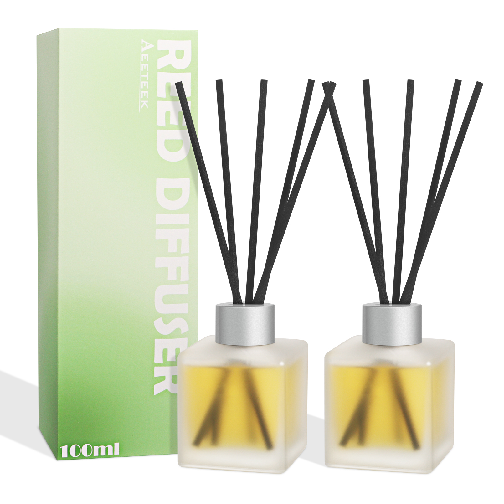 Reed Diffuser Set Gift Glass Bottle Reed Stick Home Fragrance (2).jpg