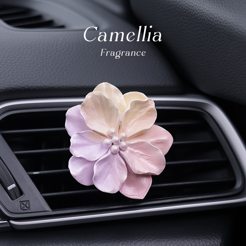 Car Aromatherapy ceramic air Conditioning Outlet Decoration Diffuser Stone (6).jpg