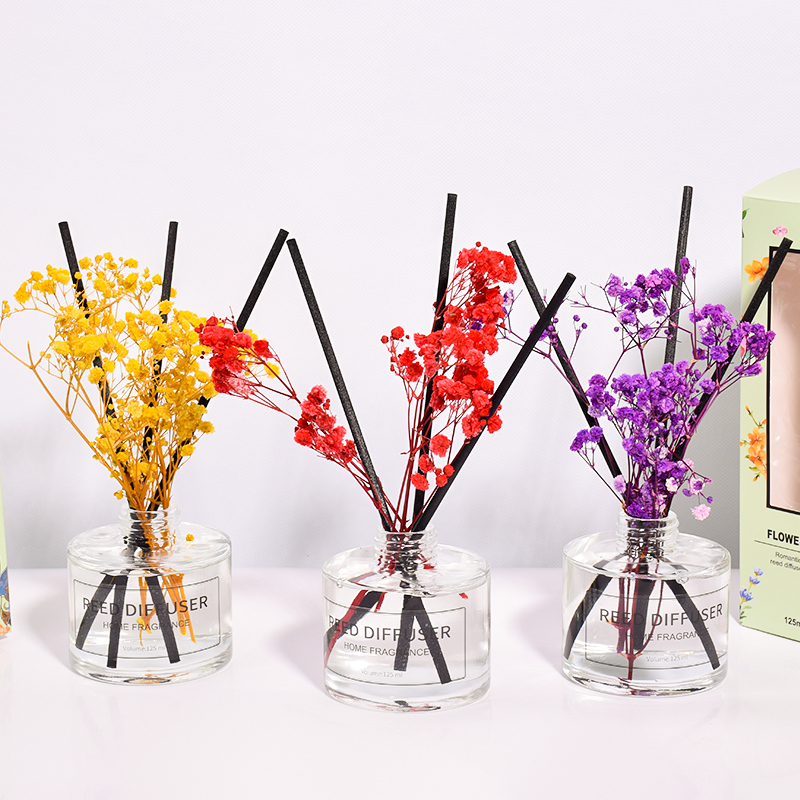 Dried Flower Reed Diffuser Luxury Home Reed Diffuser Sets (5)