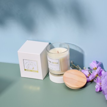 Scented candle home long lasting soy wax candles a...