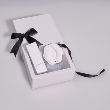 Ceramic Scented Stone Camellia flower Plaster Arom...