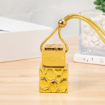 electroplated gold bottle 8-10ML perfume essential...